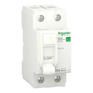 INTERRUTTORE DIFFERENZIALE RCCB RESI9 2P 30MA TIPO AC SCHNEIDER