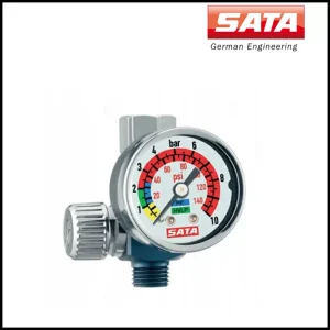 Sata Micrometro dell’aria con manometro, 1/4″ – 27771