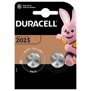 BLISTER 2 BATTERIE A BOTTONE AL LITIO 3V DURACELL 2025